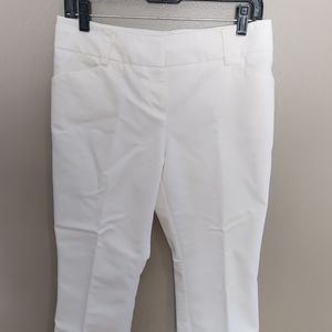 New York & Company White Tretch Pants